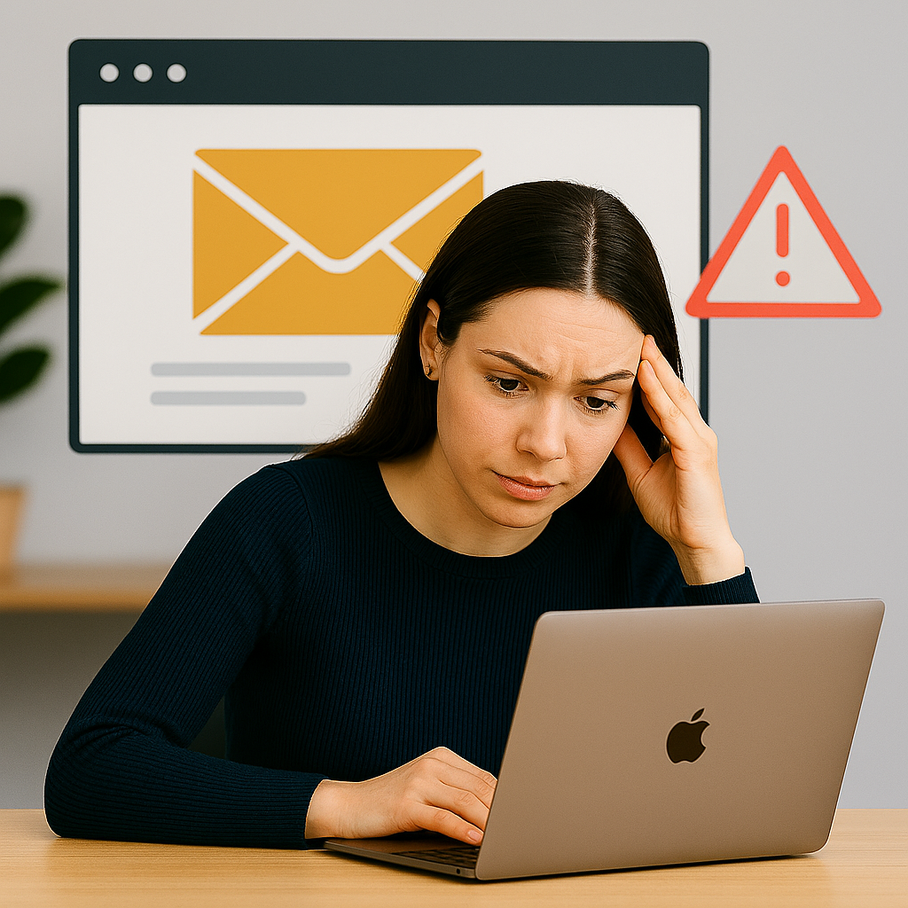 Hvorfor får jeg ikke mails fra foreningen?